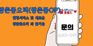 쌍촌동오피(쌍촌동OP)